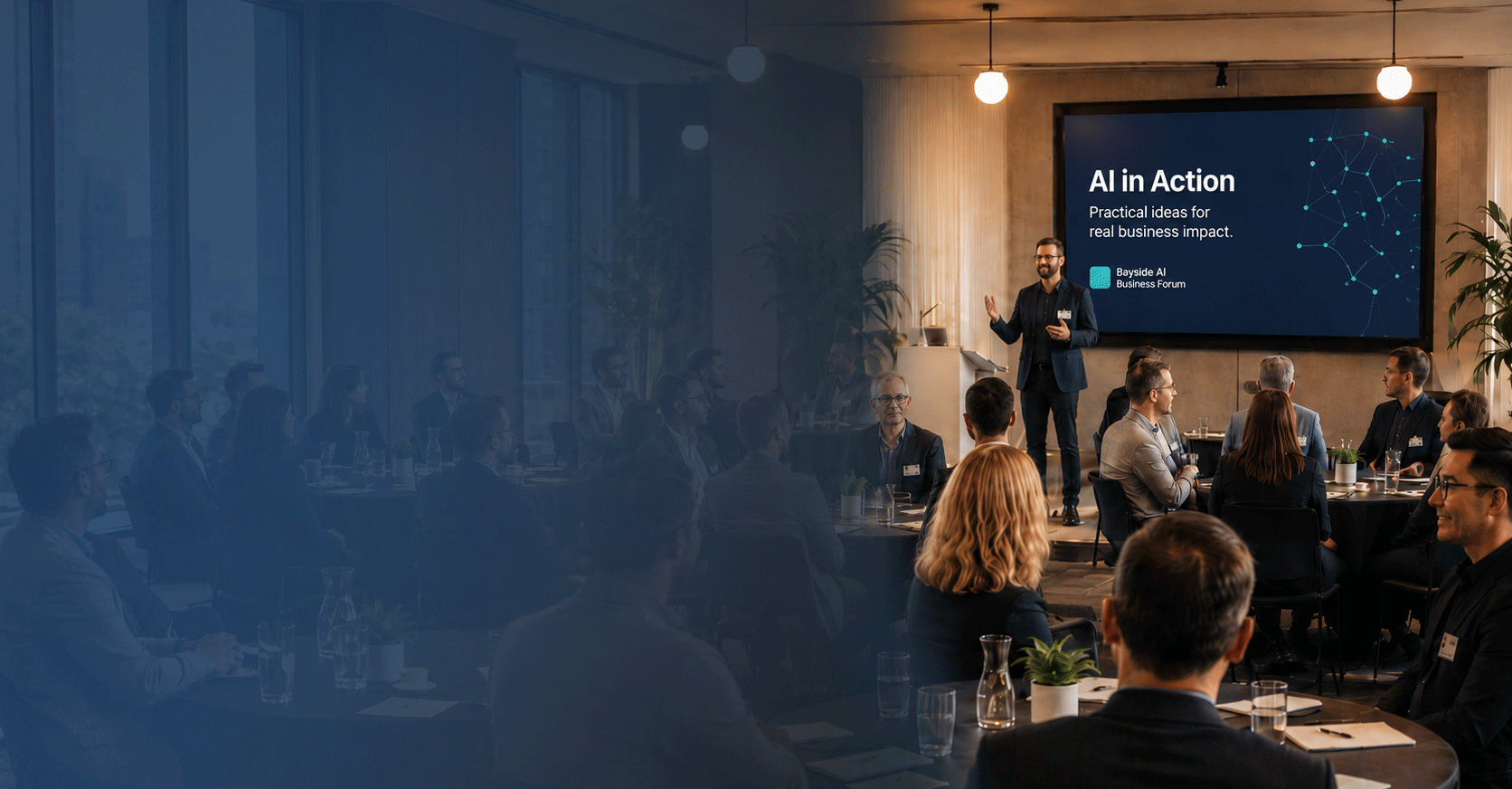 Bayside AI Business Forum event